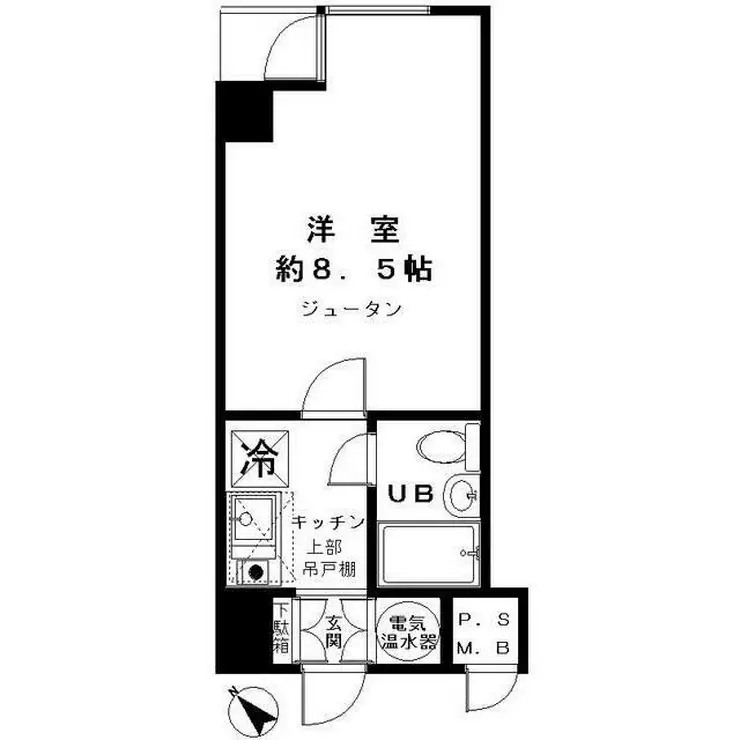 ノア道玄坂 3階階 間取り