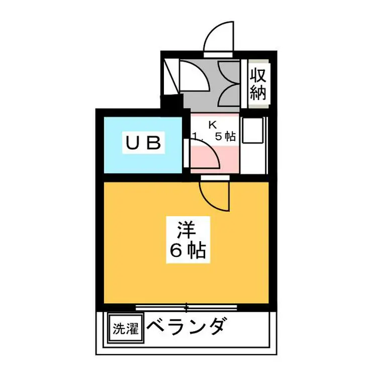 ヤマシロハイム 3階階 間取り
