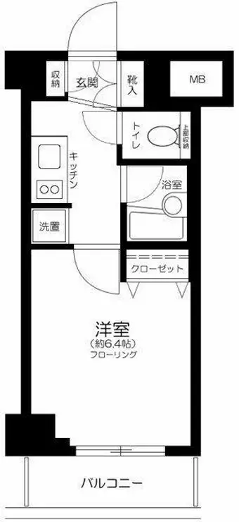 パセオ・ラルゴ 4階階 間取り