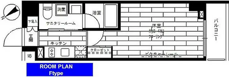 ステージグランデ茅場町 5階階 間取り