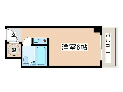 元町アーバンライフ(ワンルーム/8階)の間取り写真