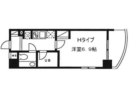 アクセス大塚(1K/4階)の間取り写真