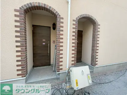 ミ・パティオB棟(2DK/1階)の外観写真