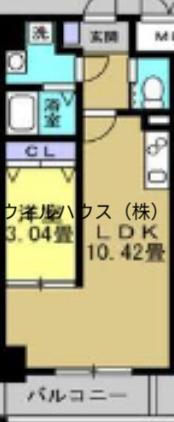 リアライズ堺宿院(1LDK/12階)の間取り写真