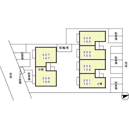 クレール天神A棟