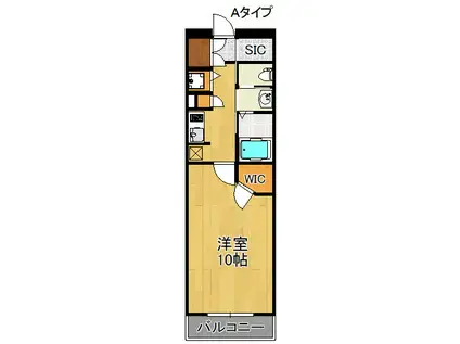 PHOENIX VILLA りんくう(1K/4階)の間取り写真