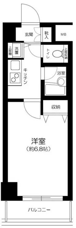 プレール・ドゥーク文京白山 7階階 間取り