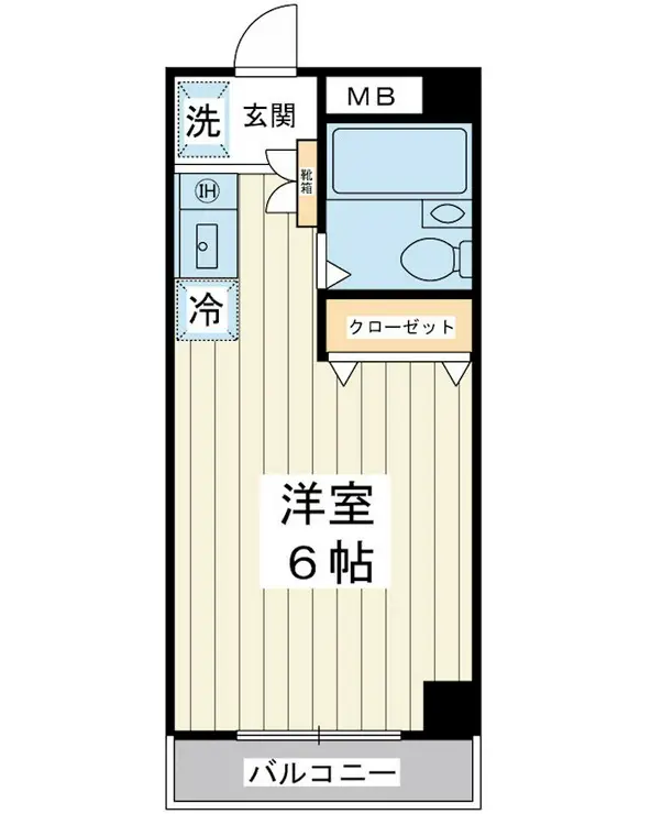 サンブライト北栄 2階階 間取り