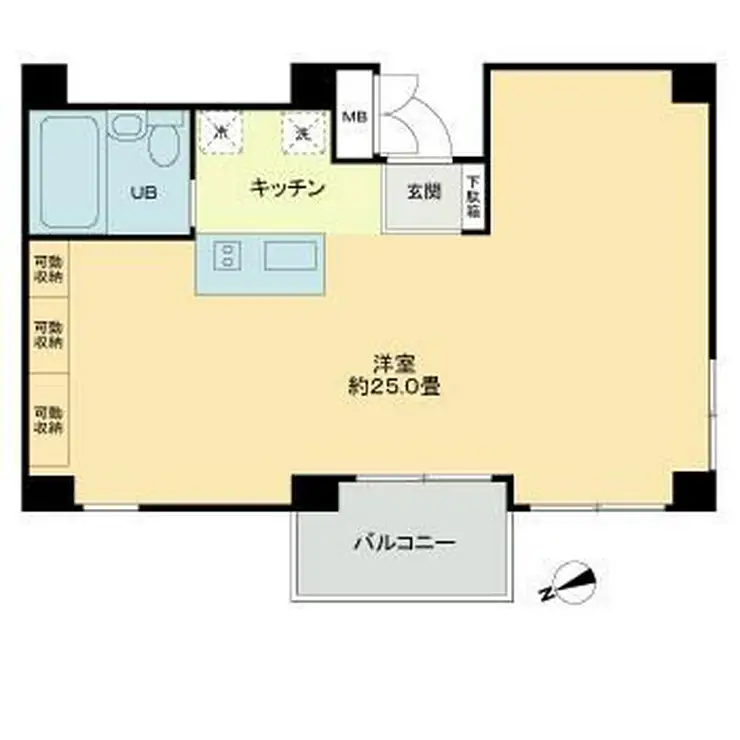 パークブリージェ井の頭 2階階 間取り