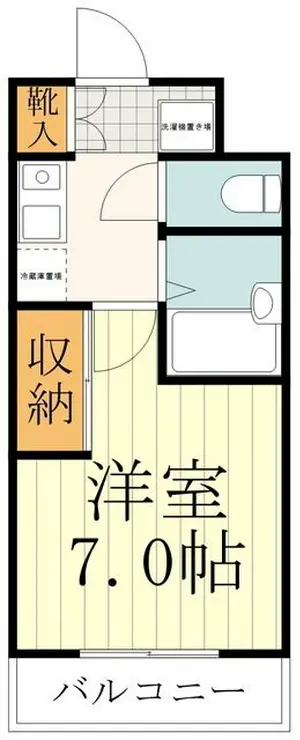 Hoshi第一マンション 5階階 間取り