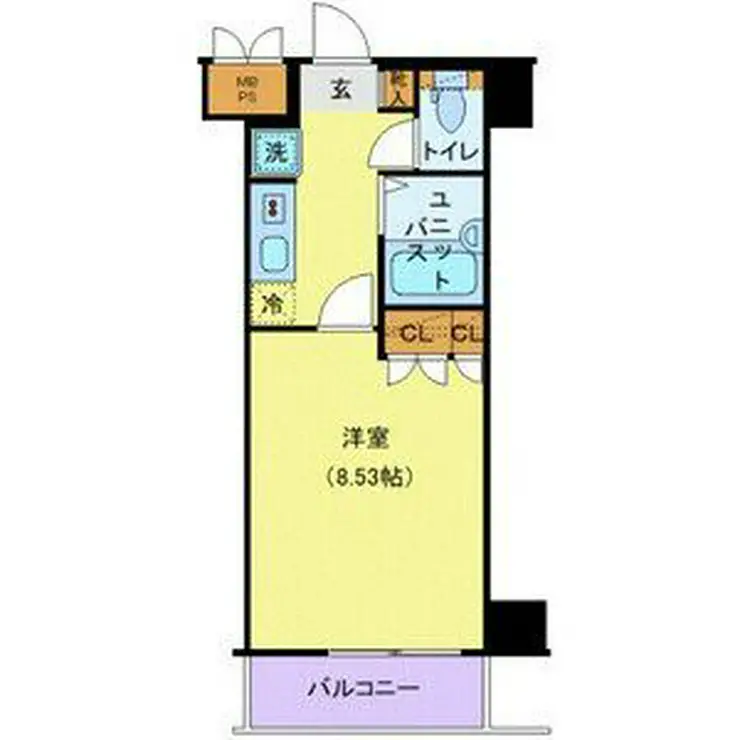 レジオス世田谷尾山台 3階階 間取り