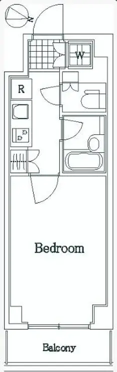 ルーブル大森山王 2階階 間取り