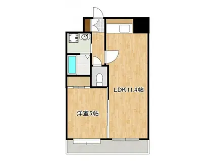 アーバングランデ本荘(1LDK/9階)の間取り写真