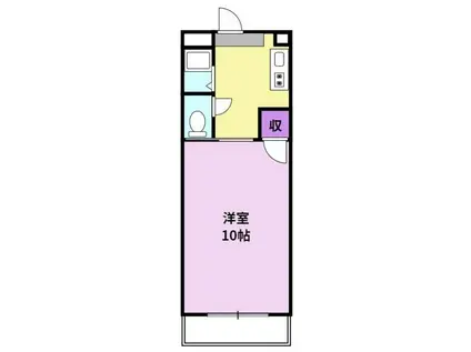 大洋本社ビル(1K/5階)の間取り写真