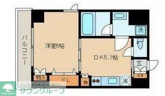 スタイル東上野(1DK/7階)の間取り写真