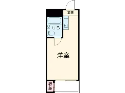 メゾン・ド・上荻(ワンルーム/4階)の間取り写真