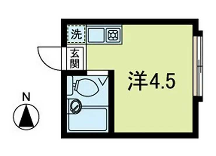 ライフピア高円寺北 1階階 間取り