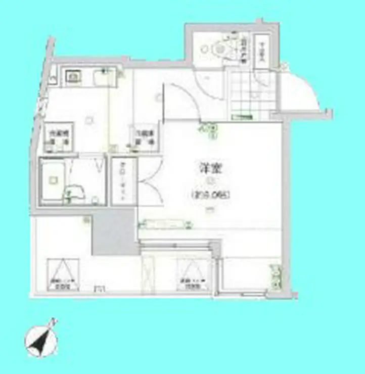 ヴェルト五反田西 6階階 間取り