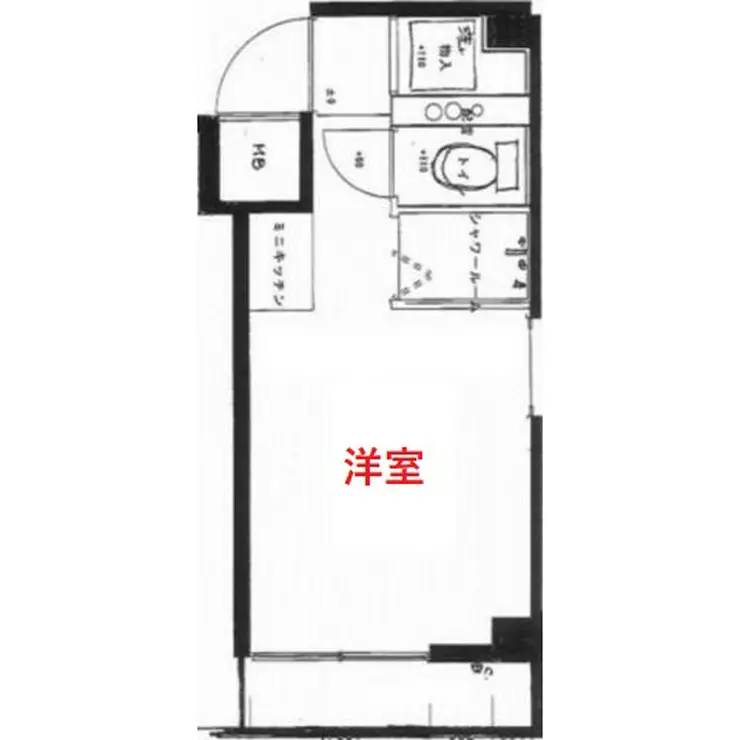 グレイス蒲田 7階階 間取り