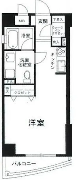 シンシア千駄木 4階階 間取り