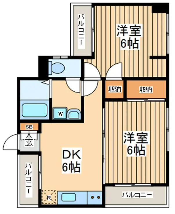 マ・メゾン町田 1階階 間取り
