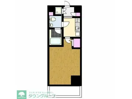 スパシエグランス大森(1K/7階)の間取り写真