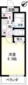 エクセレント宮本(1K/2階)の間取り写真