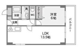 泰平第一ビル(1LDK/3階)の間取り写真