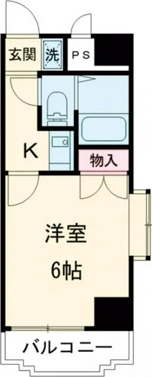 ダイホープラザ調布 3階階 間取り