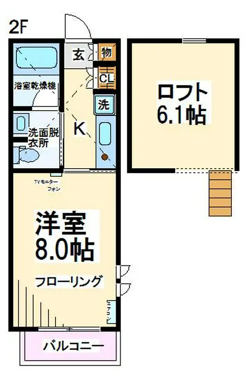 ヒロセハウス 1階階 間取り