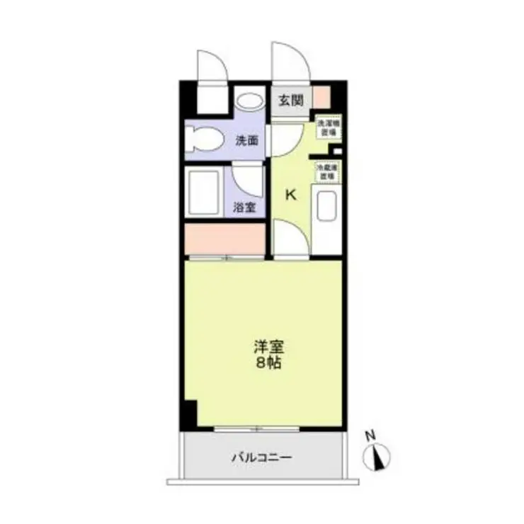 ヴィヴァーチェ日吉 2階階 間取り