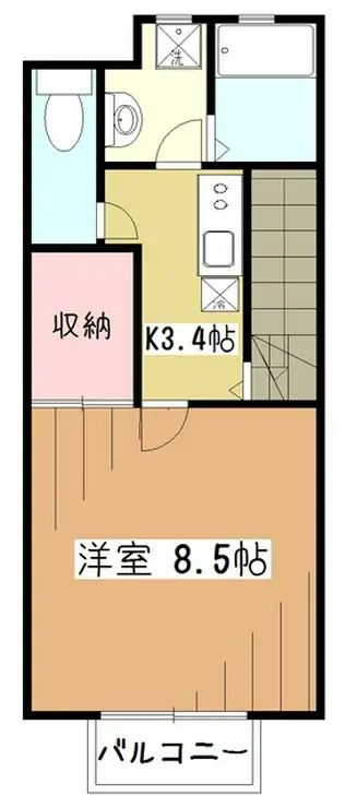 イル・ロトーレC 2階階 間取り