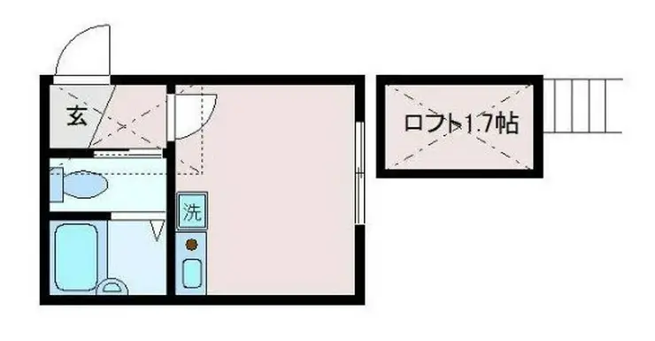 ラ・ムエット立石 3階階 間取り