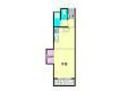 コウガマンションII(ワンルーム/2階)の間取り写真