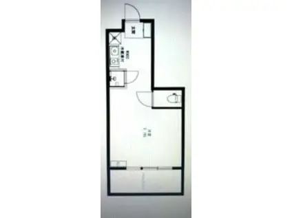 桜台OMマンション(ワンルーム/1階)の間取り写真