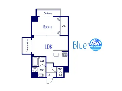 S-FORT川崎神明町(1LDK/3階)の間取り写真