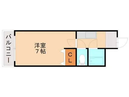 エイジレスライフよしずみ(1K/5階)の間取り写真