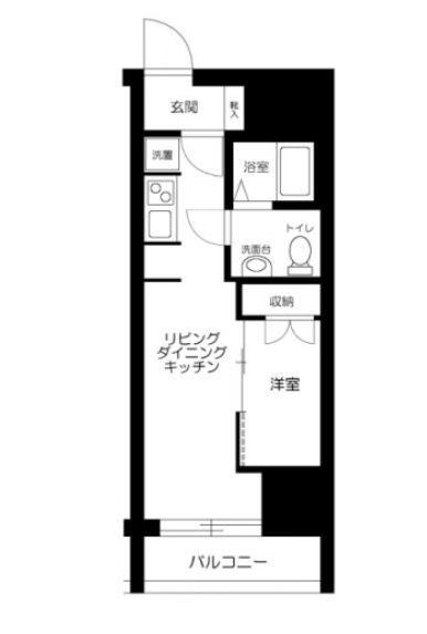 ROXIS日暮里 ロクシス日暮里(1LDK/8階)の間取り写真