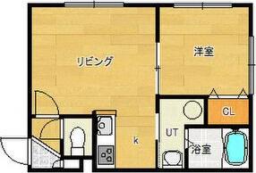 ルグラン宮の沢(1LDK/3階)の間取り写真