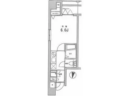 ル・リオン両国(1K/11階)の間取り写真