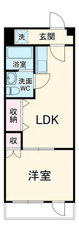 サンノーマンション 2階階 間取り