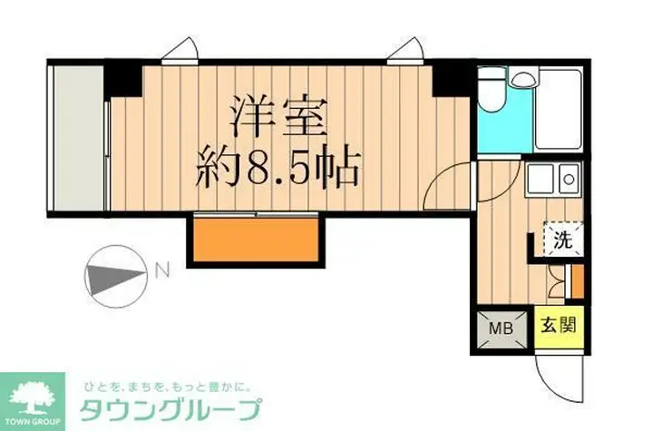 小宮ビルアネックス 3階階 間取り