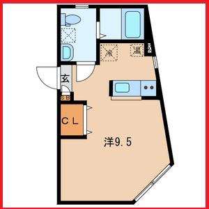 ラウレア(ワンルーム/5階)の間取り写真