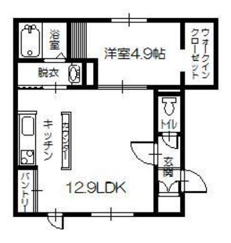NORFINO LASOIE (1LDK/1階)の間取り写真