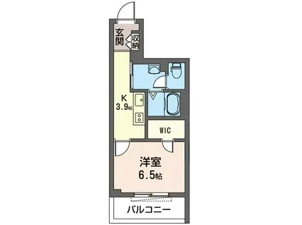 MA MAISON(1K/4階)の間取り写真