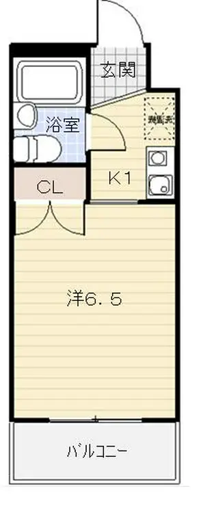 キャッスルマンション東林間 3階階 間取り