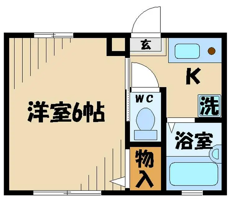 サンライフ百草園 1階階 間取り