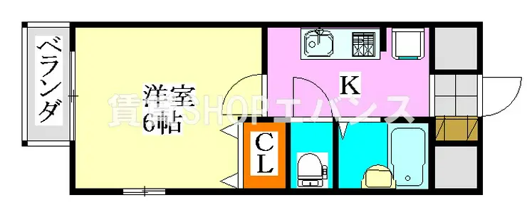 プレール・ドゥーク津田沼 5階階 間取り