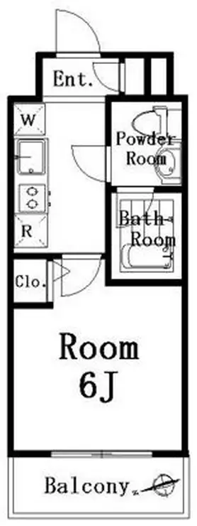 プレール・ドゥーク池袋 2階階 間取り