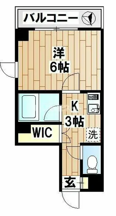 ドヌールローゼ 2階階 間取り